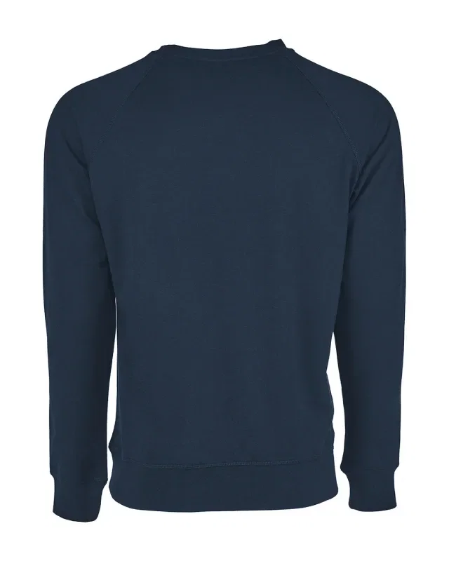 Next Level Apparel Unisex Laguna French Terry Raglan Sweatshirt — view 7