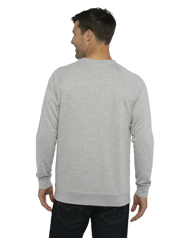 Next Level Apparel Unisex Laguna French Terry Raglan Sweatshirt — view 9