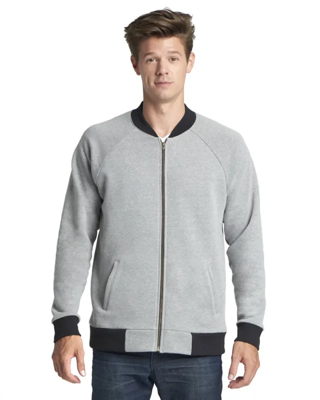 Next Level Apparel Unisex PCH Bomber Jacket — view 10
