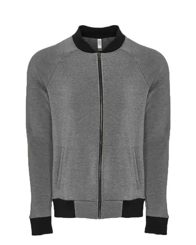 Next Level Apparel Unisex PCH Bomber Jacket — view 11