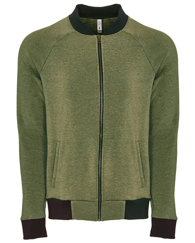 Next Level Apparel Unisex PCH Bomber Jacket — view 15