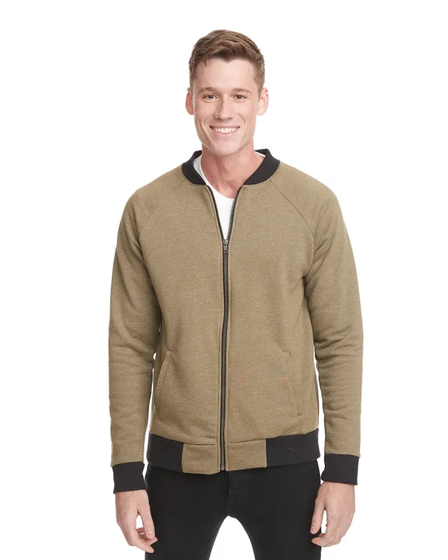 Next Level Apparel Unisex PCH Bomber Jacket — view 16