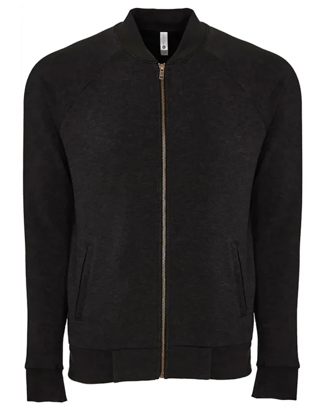 Next Level Apparel Unisex PCH Bomber Jacket — view 3