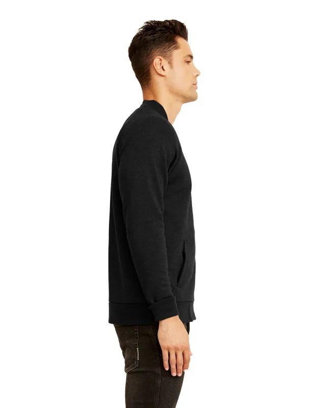 Next Level Apparel Unisex PCH Bomber Jacket — view 7