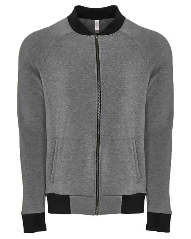 Next Level Apparel Unisex PCH Bomber Jacket — view 9