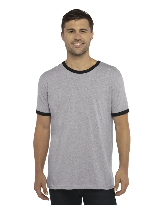 Next Level Apparel Unisex Ringer T-Shirt — view 2