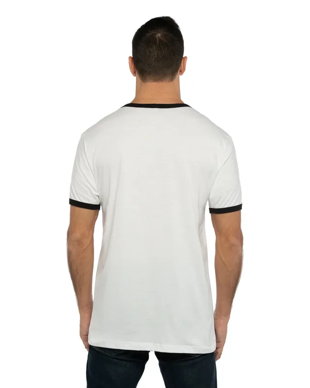 Next Level Apparel Unisex Ringer T-Shirt — view 5