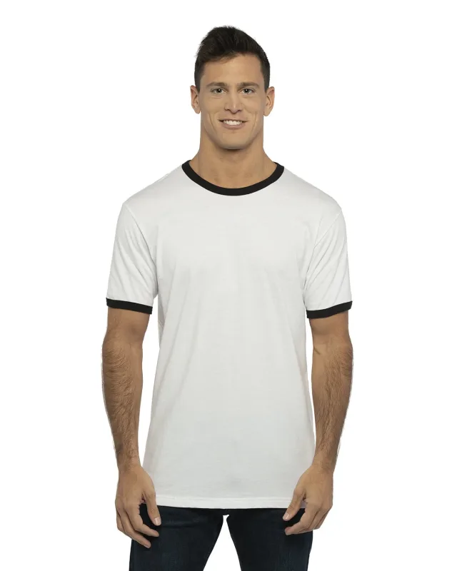 Next Level Apparel Unisex Ringer T-Shirt — view 6