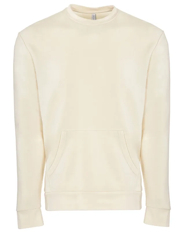 Next Level Apparel Unisex Santa Cruz Pocket Sweatshirt — view 10