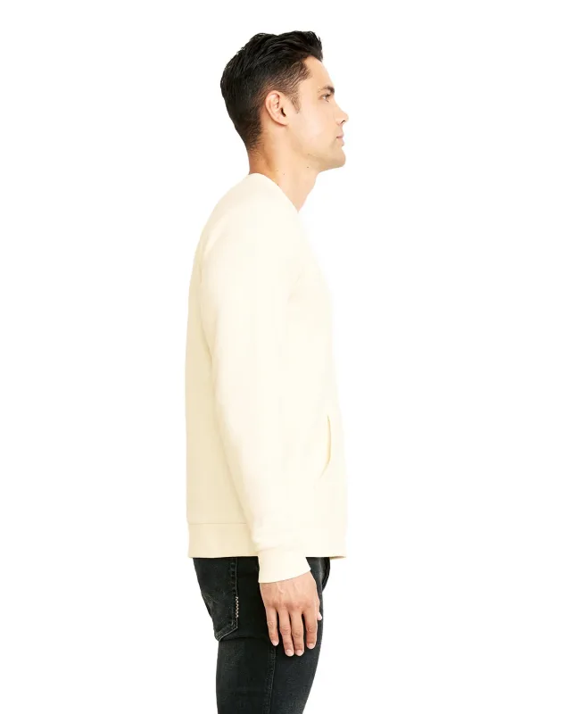 Next Level Apparel Unisex Santa Cruz Pocket Sweatshirt — view 14