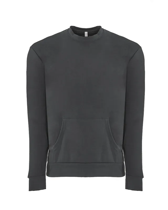 Next Level Apparel Unisex Santa Cruz Pocket Sweatshirt — view 20