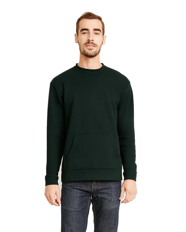 Next Level Apparel Unisex Santa Cruz Pocket Sweatshirt — view 25