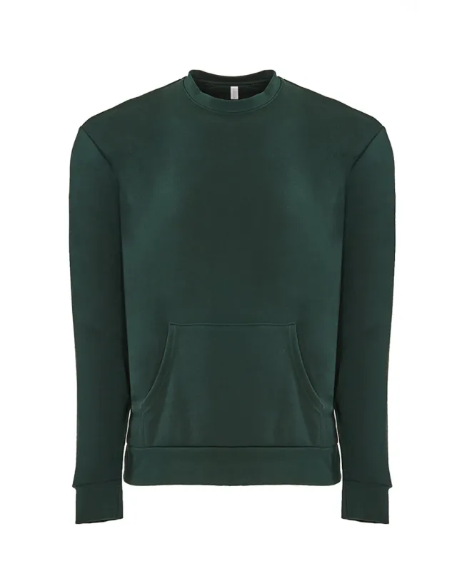 Next Level Apparel Unisex Santa Cruz Pocket Sweatshirt — view 27