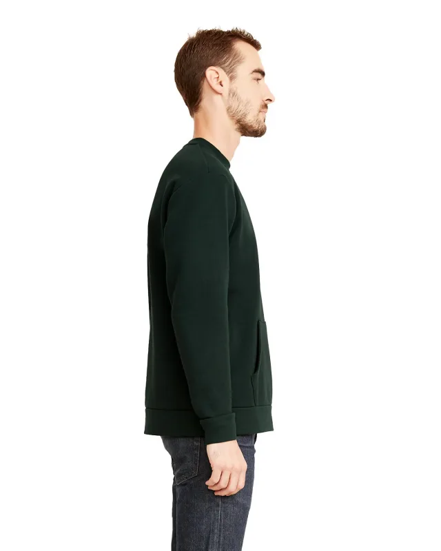 Next Level Apparel Unisex Santa Cruz Pocket Sweatshirt — view 28