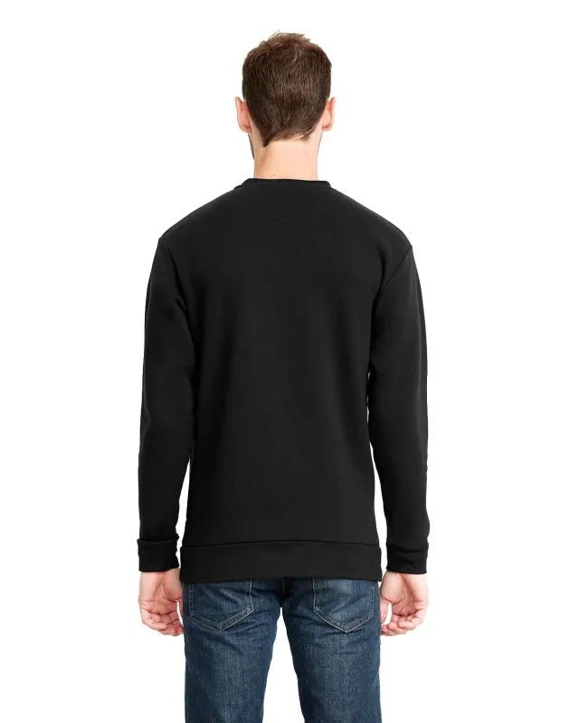 Next Level Apparel Unisex Santa Cruz Pocket Sweatshirt — view 29
