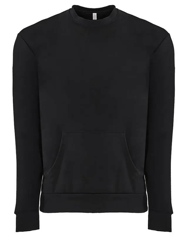 Next Level Apparel Unisex Santa Cruz Pocket Sweatshirt — view 31