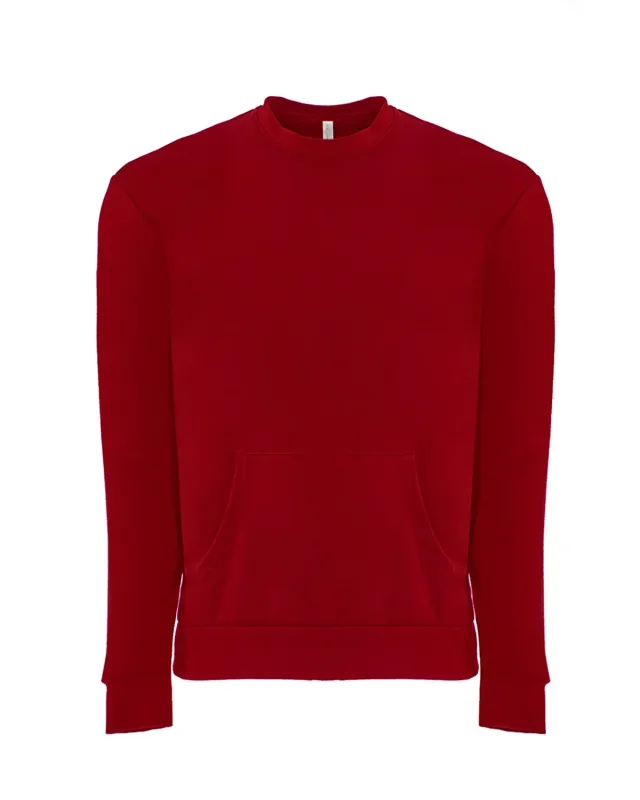 Next Level Apparel Unisex Santa Cruz Pocket Sweatshirt — view 39