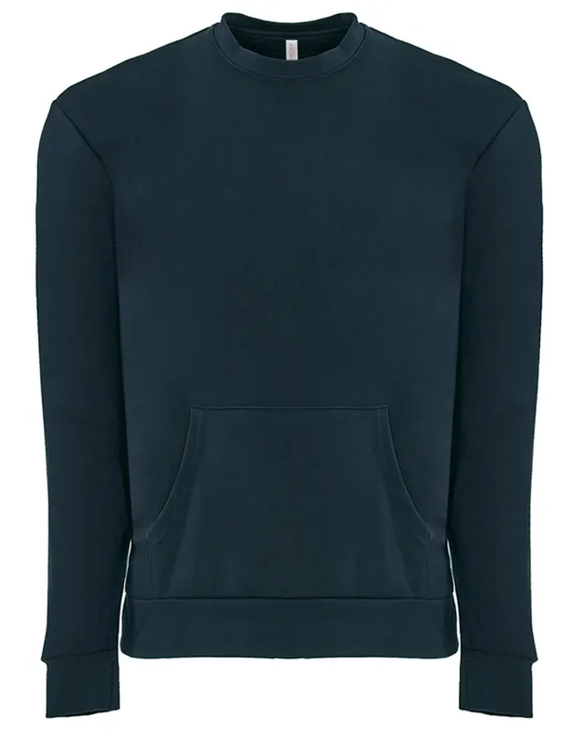 Next Level Apparel Unisex Santa Cruz Pocket Sweatshirt — view 48