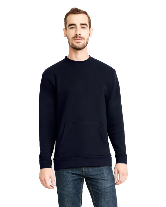 Next Level Apparel Unisex Santa Cruz Pocket Sweatshirt — view 49