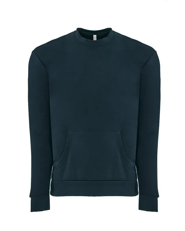 Next Level Apparel Unisex Santa Cruz Pocket Sweatshirt — view 51