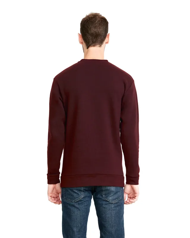 Next Level Apparel Unisex Santa Cruz Pocket Sweatshirt — view 53
