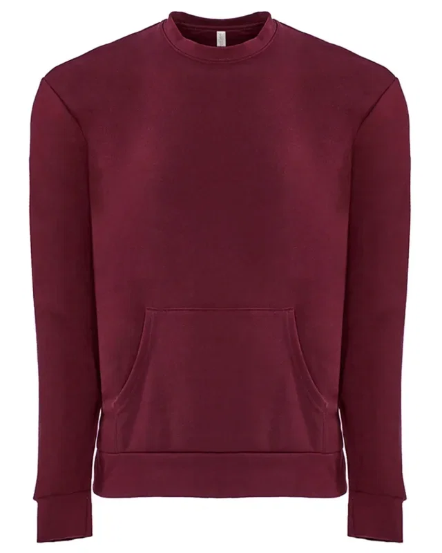 Next Level Apparel Unisex Santa Cruz Pocket Sweatshirt — view 55