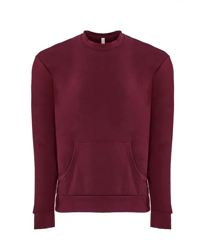 Next Level Apparel Unisex Santa Cruz Pocket Sweatshirt — view 58
