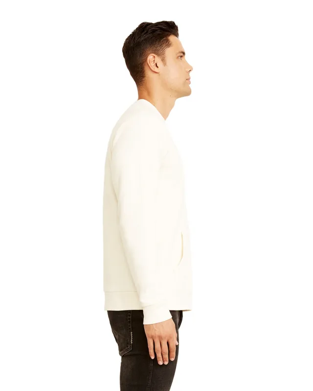 Next Level Apparel Unisex Santa Cruz Pocket Sweatshirt — view 7