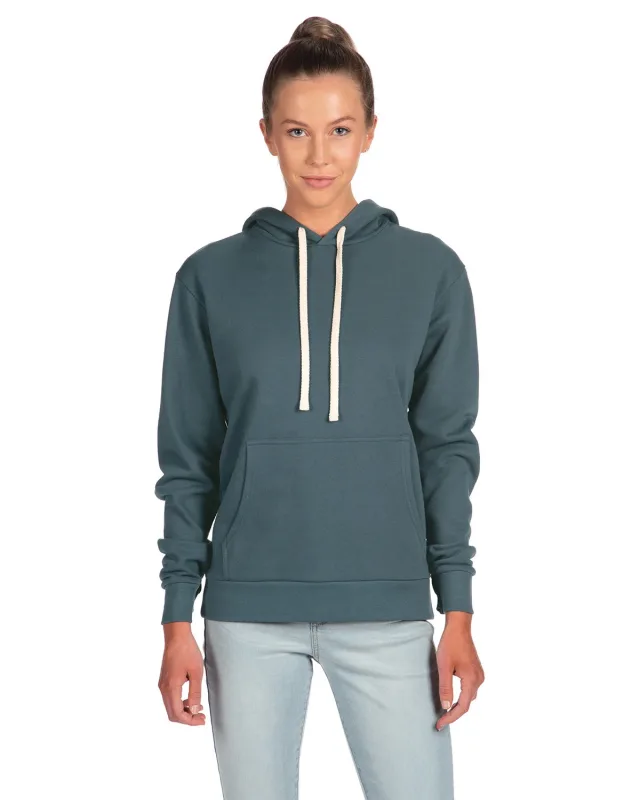 Next Level Apparel Unisex Santa Cruz Pullover Hooded Sweatshirt — view 6