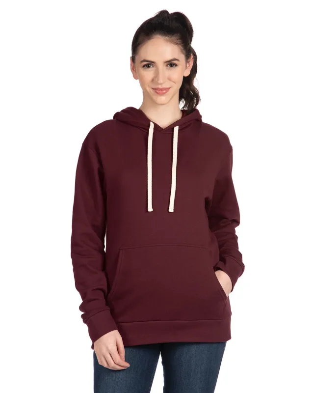 Next Level Apparel Unisex Santa Cruz Pullover Hooded Sweatshirt — view 65