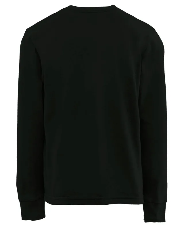 Next Level Apparel Youth Cotton Long Sleeve T-Shirt — view 11