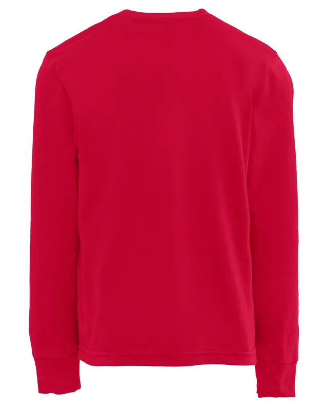 Next Level Apparel Youth Cotton Long Sleeve T-Shirt — view 16
