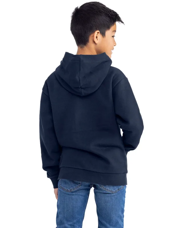 Next Level Apparel Youth Fleece Pullover Hooded Sweatshirt — view 11