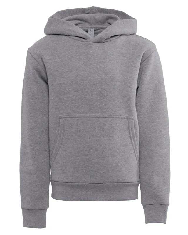 Next Level Apparel Youth Fleece Pullover Hooded Sweatshirt — view 4