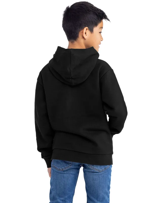Next Level Apparel Youth Fleece Pullover Hooded Sweatshirt — view 6