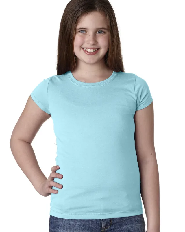 Next Level Apparel Youth Girls Princess T-Shirt — view 11