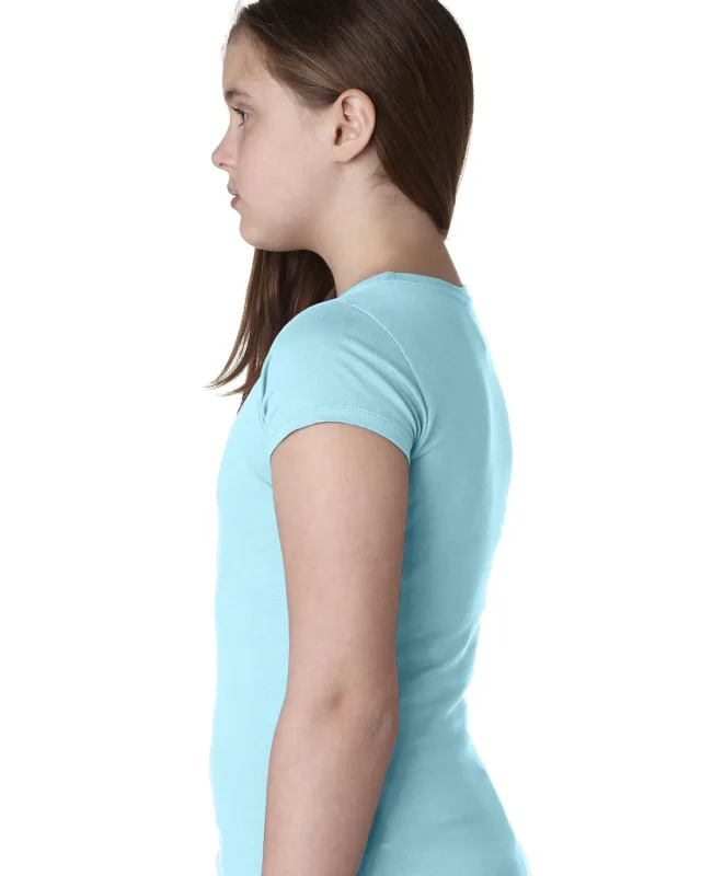 Next Level Apparel Youth Girls Princess T-Shirt — view 14