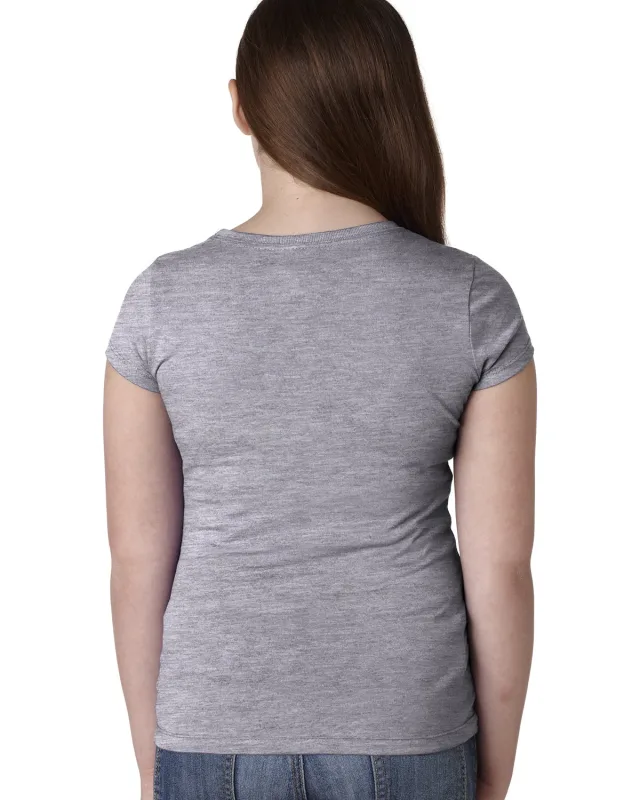 Next Level Apparel Youth Girls Princess T-Shirt — view 22
