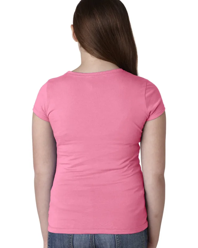 Next Level Apparel Youth Girls Princess T-Shirt — view 29