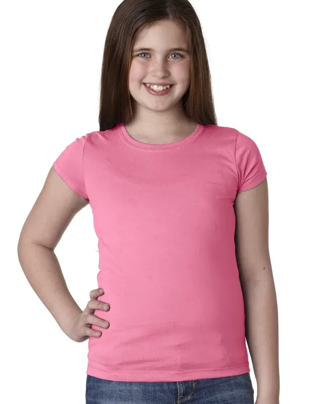 Next Level Apparel Youth Girls Princess T-Shirt — view 32