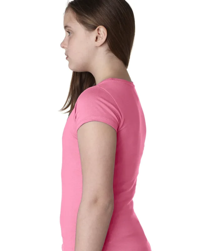Next Level Apparel Youth Girls Princess T-Shirt — view 35