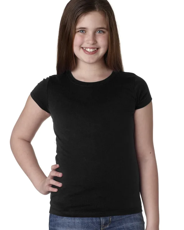 Next Level Apparel Youth Girls Princess T-Shirt — view 39