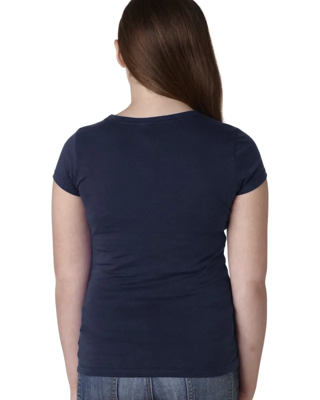 Next Level Apparel Youth Girls Princess T-Shirt — view 50