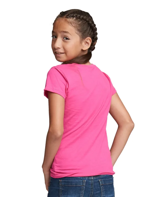 Next Level Apparel Youth Girls Princess T-Shirt — view 64