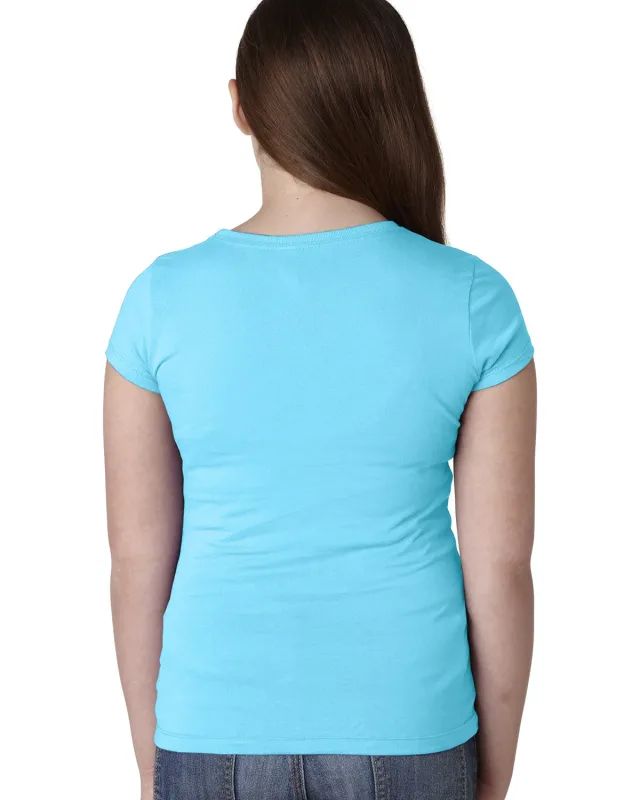 Next Level Apparel Youth Girls Princess T-Shirt — view 71