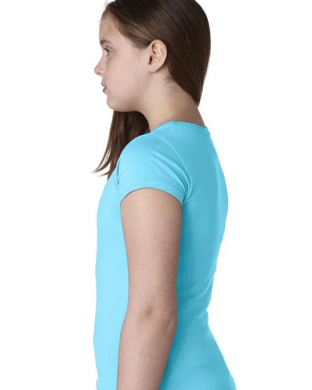 Next Level Apparel Youth Girls Princess T-Shirt — view 77