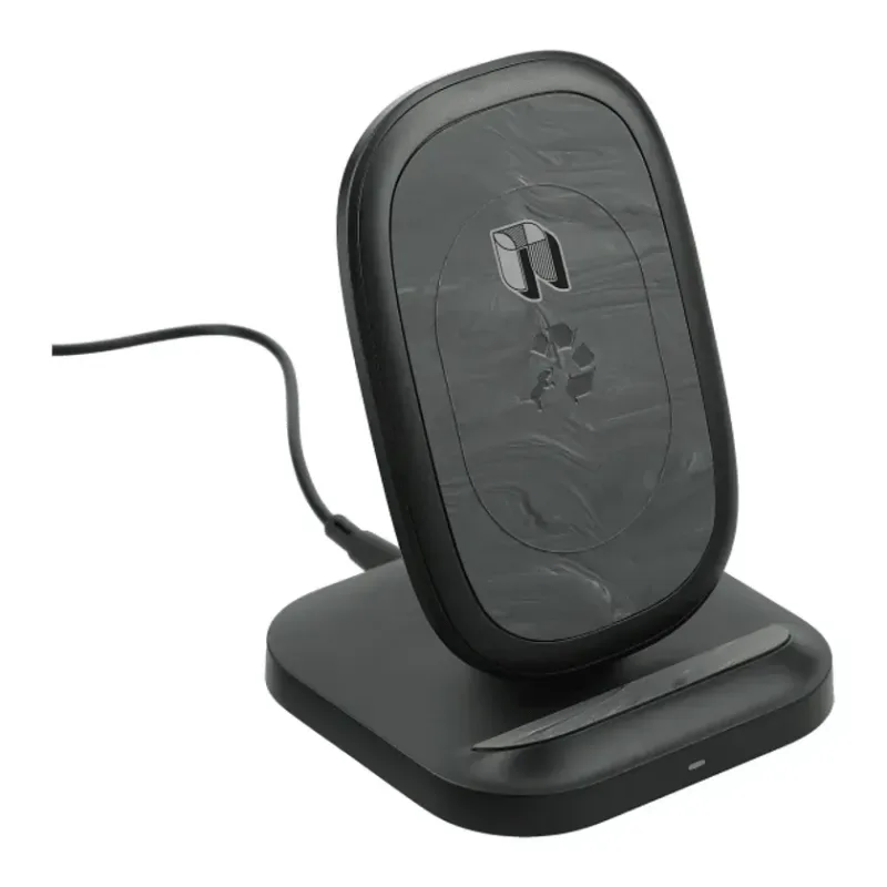 Custom Branded Apollo Wireless Charging Stand - 15W — view 9
