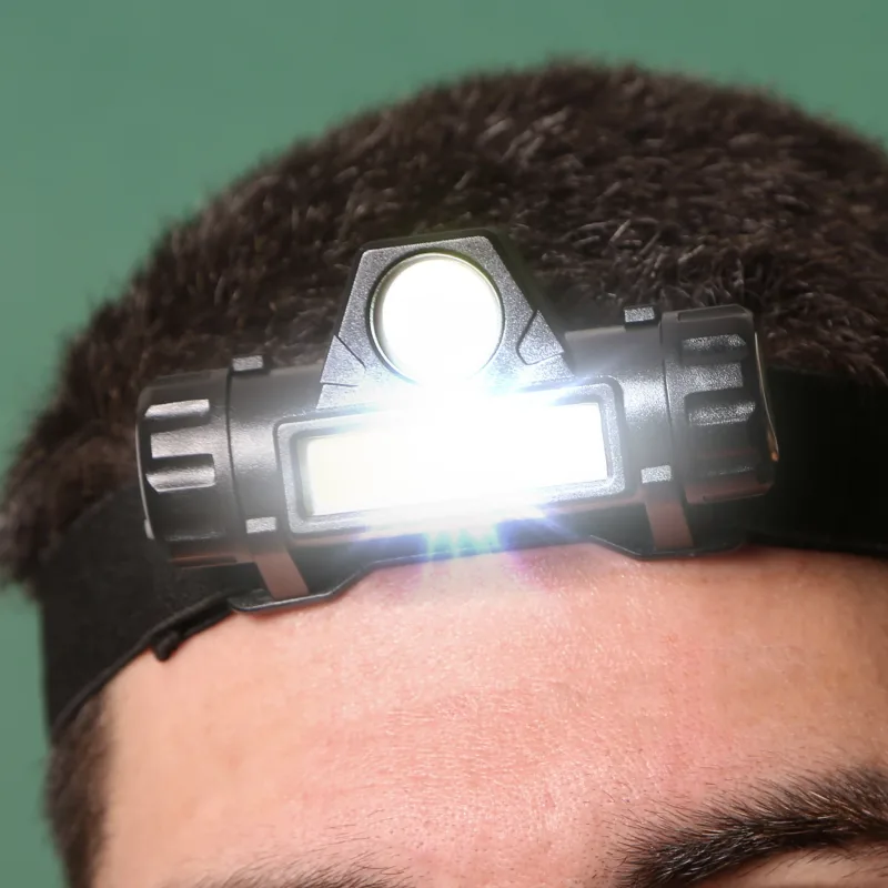 Nocturnal LED & COB Rechargeable Headlamp — view 3