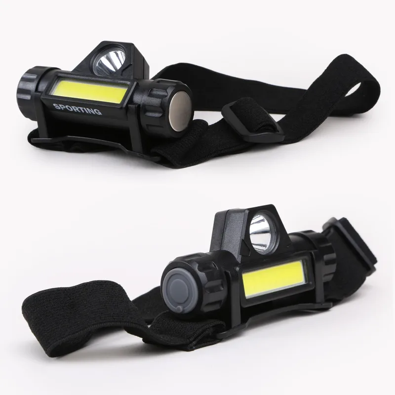 Nocturnal LED & COB Rechargeable Headlamp — view 4