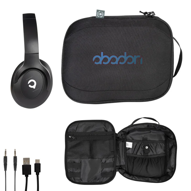 Noise Cancelling Headphones With Travel Pouch — view 2
